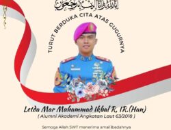 Kesedihan Calon Istri Letda Muh. Ikbal Perwira Asal Sultra Gugur di Papua: “Hai Sayang, Bukan Kabar Ini yang Aku Mau” 