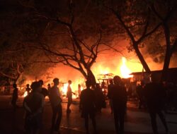 Ini Penyebab 9 Kios di Tapak Kuda Ludes Dilalap Si Jago Merah