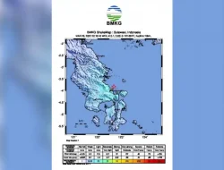 Kendari Kembali Diguncang Gempa 5.2 Magnitudo, BMKG: Hati-hati Terhadap Gempa Susulan