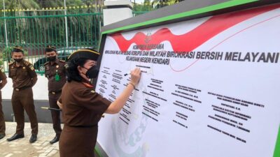 Kejari Kendari Terus Berinovasi Untuk Wujudkan WBK dan WBBM