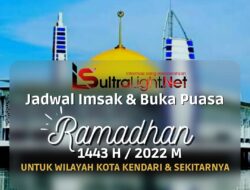 Jadwal Imsak dan Buka Puasa di Kendari Hari Ini, 4 April 2022