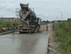 PT VDNIP Bangun 15 Km Jalan Beton dan Puluhan Jembatan untuk Fasilitas Masyarakat