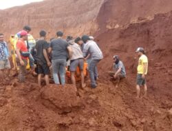 Karyawan PT WIL Tewas Tertimbun Longsor Saat Bekerja