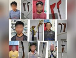 Sajam Jadi Alasan Jaga Diri, Tujuh Pengendara Ditangkap Polisi, Satu Diantaranya Berstatus Mahasiswa