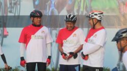 Foto: Kegiatan Fun Bike Sepeda Gembira, Polda Sultra Menyemarakan Sambut HUT Bhayangkara ke-76 Tahun 2022