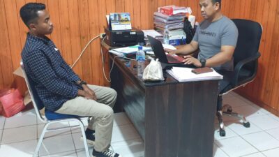 Terekam CCTV Ancam Pemilik Warung Pakai Busur, Mahasiswa di Kendari Ditangkap Polisi