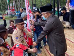 Bupati Konawe Lepas 105 Kontingen Jambore Nasional ke Jakarta