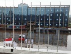 Upacara HUT ke-77 Kemerdekaan RI di PT VDNIP, Karyawan Cina Turut Jadi Peserta