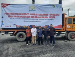 Kirim Kali Kedua Kopra ke Jatim, Kadin Sultra Harap Berikan Dampak Peningkatan Ekonomi 