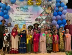 Meriahkan Dies Natalis ke-25 Desa Amendete, KKN UHO Gelar Pentas Seni dan Budaya
