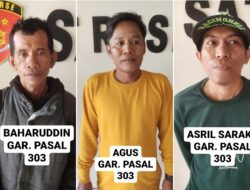 Tiga Tersangka Judi Online di Kendari Ditangkap