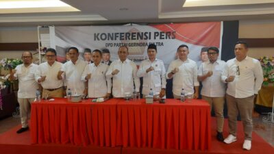Tekad DPD Gerindra Sultra Menangkan Prabowo di Pilpres 2024
