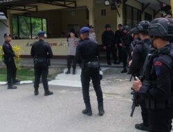 Antisipasi Serangan Teror, Siapkan Brimob di Pintu Masuk Mapolda Sultra