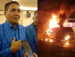 Mobil Direktur Ampuh Sultra Dibakar OTK, Ketua KNPI Sultra Minta Pelaku Segera Ditangkap