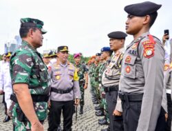 Apel Gelar Pasukan, Kapolri Pastikan Seluruh Pihak Siap Amankan Nataru