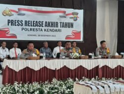 Polresta Kendari Ungkap Ratusan Kasus Narkoba di 2022, Barang Bukti 3,6 Kilogram Narkotika