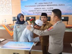 Kapolres Pasuruan Kota Angkat Anak Korban Tewas Sekeluarga Tertabrak Kereta Sebagai Anak Asuh