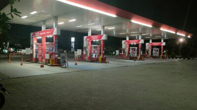 Usai Isi BBM di SPBU Tapak Kuda, Satu Unit Sepeda Motor Hangus Terbakar