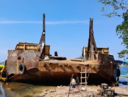 Izinkan Aktivitas Perbaikan Kapal Tongkang di Kawasan Mangrove, KSOP Kendari Berdalih Emergancy