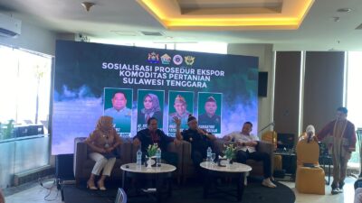 Dukung UMKM, Kadin Sultra Gelar Sosialisasi Prosedur Ekspor Komoditas Pertanian