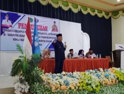 Kukuhkan K3S dan FK3S, Bupati Konawe Minta Semua Permasalahan di Sekolah Dapat Diselesaikan