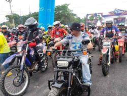 Masih Rangkaian HUT ke-63, Ratusan Rider Trail Ramaikan Adventure Jelajah Alam Konawe