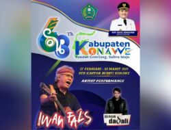 Penyanyi Legendaris Indonesia dan 5 Artis Ibukota Bakal Meriahkan HUT ke-63 Konawe