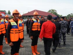 Antisipasi Bencana Alam, TNI – Polri di Sultra Gelar Apel Siaga Bencana