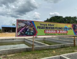Segera Beroperasi Tapi Belum Kantongi Izin, Pasar Mentari Pelangi Lepo-lepo Terancam Dibongkar