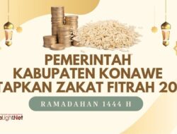 Pemkab Konawe Tetapkan Zakat Fitrah 2023, Berikut Besarannya