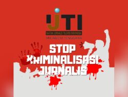 IJTI Sultra Kecam Kriminalisasi 2 Jurnalis Tribunnews Sultra oleh Polres Baubau