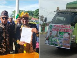 Tindak Lanjut MoU dengan Pemkab Mubar, Konawe Kirim Perdana 81 Ton Beras