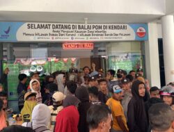 Diduga Lakukan Penyitaan Tak Sesuai Aturan, Kantor BPOM Kendari Digeruduk