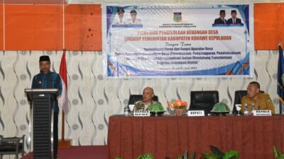Aparatur Desa di Konkep Dilatih Digitalisasi Pengelolaan Keuangan