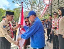 Bupati Konawe Lepas Kontingen Kwartir Cabang ke Rainas XII 2023