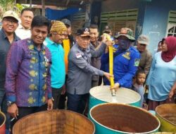 Pj Bupati Konawe Hadiri Penyaluran Air Bersih di Kecamatan Lalonggasumeeto