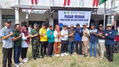 Pemkab Konawe dan Bulog Gelar Pasar Murah di Amonggedo