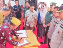 Pilkada Serentak 2024, Pj Bupati Konawe Teken Naskah Perjanjian Hibah Pengamanan