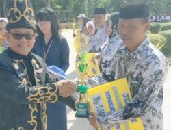 Peringatan HUT Ke-78 PGRI dan HGN Tahun 2023, Pj Bupati Konawe Apresiasi Guru dan Sekolah Berprestasi