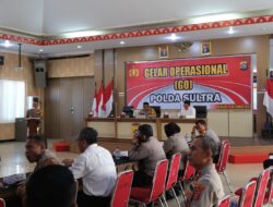 Wakapolda Sultra Buka Gelar Operasional Polda Sultra Tahun 2023, Ini yang Dibahas
