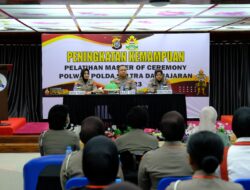Ratusan Polwan Polda Sultra Ikuti Pelatihan Master of Ceremony