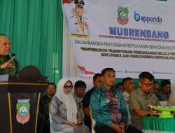 Bupati Konut Komitmen Tuntaskan Pembangunan Ibu Kota Tahun ini