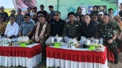 Pj Bupati Konawe Hadiri Acara Panen Padi Perdana di Kecamatan Uepai
