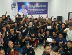 Ratusan Relawan Kerja Kecamatan Dikukuhkan, FPK: Siap Tarung di Pilkada