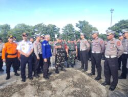 Apel Gelar Pasukan PAM VVIP Sambut Kunjungan Kerja Presiden RI