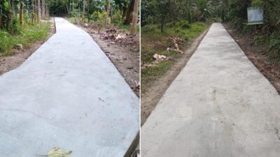 Tahun Ini, Pemkab Koltim Kembali Bangun Jalan Beton Untuk Usaha Tani dan Produks