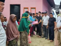 Aksi Sosial Kemanusiaan, Ketua DPRD Turun Langsung Sambangi Masyarakat dan Salurkan Bantuan