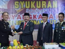 Sekda dan Ketua DPRD Konut Hadiri Upacara HUT Peringatan ke-78 Bhayangkara
