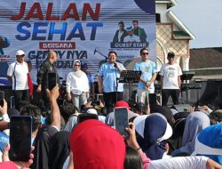 Ribuan Masyarakat Padati Jalan Santai Gemoynya Kendari
