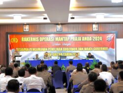 Rakernis Ops Mantap Praja Anoa 2024, Wakapolda Sultra Sampaikan Arahan Presiden Jokowi